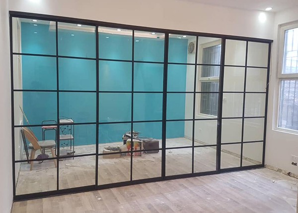Mẫu vách ngăn nhôm kính đẹp giá rẻ